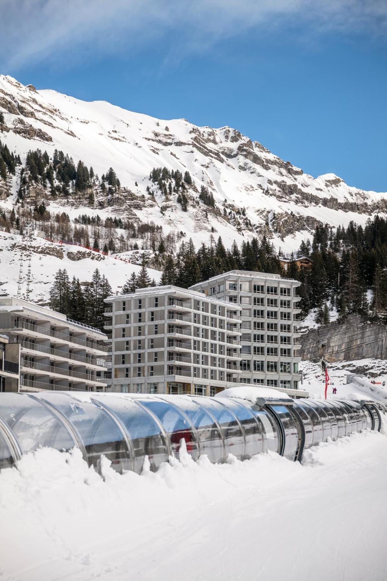 Hotel Alhena Flaine Exterior foto