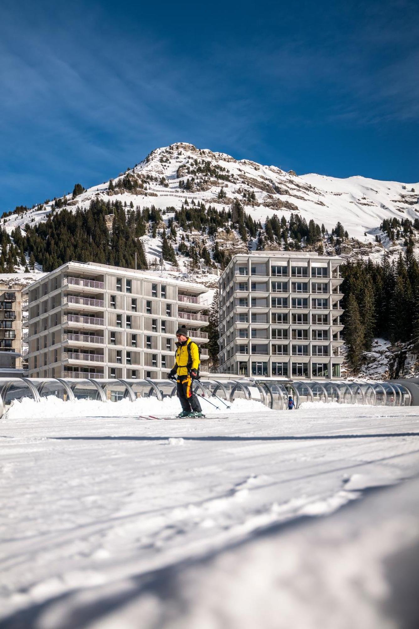 Hotel Alhena Flaine Exterior foto