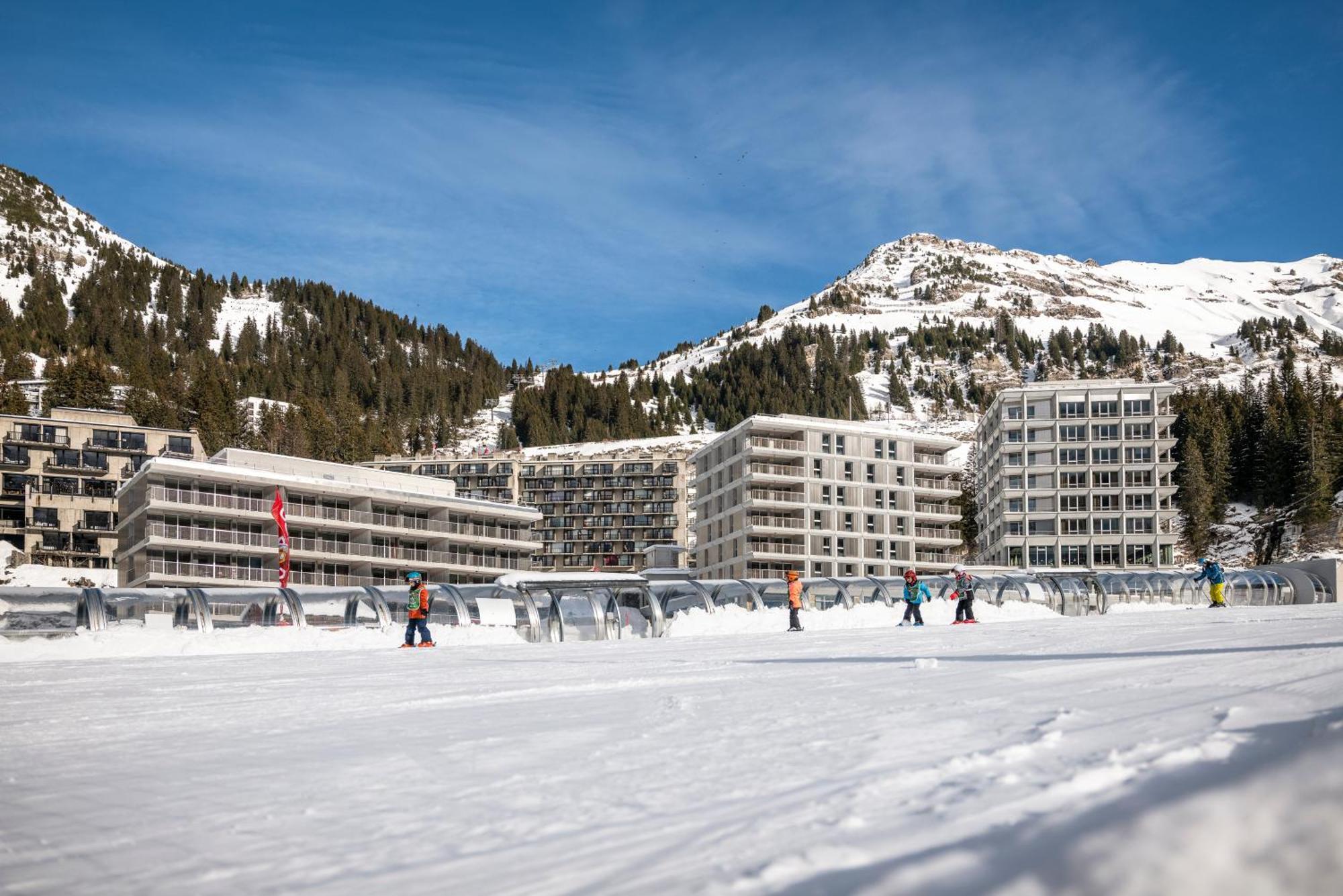 Hotel Alhena Flaine Exterior foto