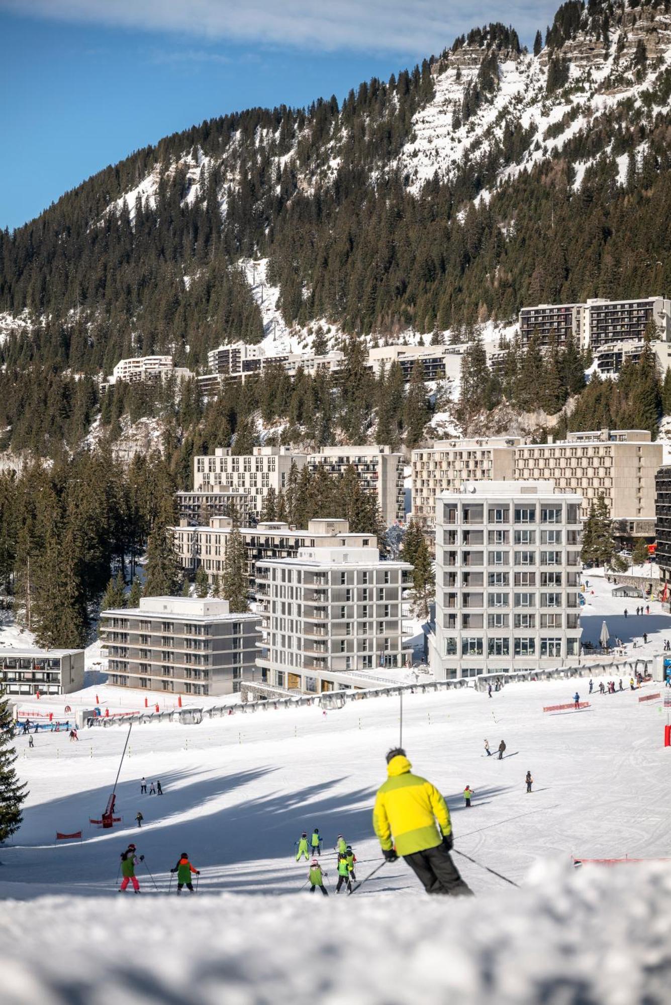 Hotel Alhena Flaine Exterior foto